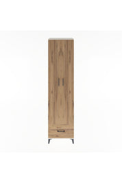 Hyperion Dolap 6 Raflı Tek Çekmeceli 2 Kapaklı 60x44x243 Aytaşı-Çam