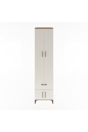 Hyperion Dolap 5 Raflı Tek Çekmeceli 4 Kapaklı 60x44x243 Çam-Aytaşı