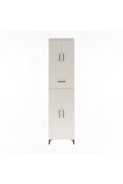 Hyperion Dolap 5 Raflı Tek Çekmeceli 4 Kapaklı 60x44x243 Aytaşı-Aytaşı
