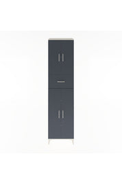 Hyperion Dolap 5 Raflı Tek Çekmeceli 4 Kapaklı 60x44x243 Aytaşı-Antrasit