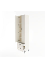 Hyperion Dolap 5 Raflı 2 Çekmeceli 2 Kapaklı 60x44x243 Aytaşı-Aytaşı