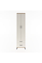 Hyperion Dolap 5 Raflı 2 Çekmeceli 2 Kapaklı 60x44x243 Çam-Aytaşı