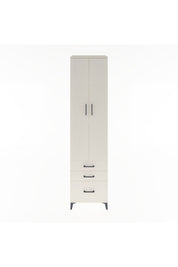 Hyperion Dolap 5 Raflı 3 Çekmeceli 2 Kapaklı 60x44x243 Aytaşı-Aytaşı