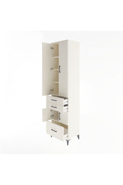 Hyperion Dolap 5 Raflı 3 Çekmeceli 4 Kapaklı 60x44x243 Aytaşı-Aytaşı