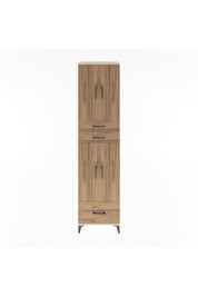 Hyperion Dolap 5 Raflı 3 Çekmeceli 4 Kapaklı 60x44x243 Aytaşı-Çam