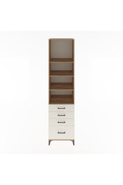 Hyperion Dolap 4 Raflı 4 Çekmeceli 60x44x243 Çam-Aytaşı