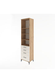 Hyperion Dolap 4 Raflı 4 Çekmeceli 60x44x243 Çam-Aytaşı