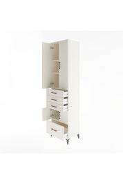 Hyperion Dolap 4 Raflı 4 Çekmeceli 4 Kapaklı 60x44x243 Aytaşı-Aytaşı