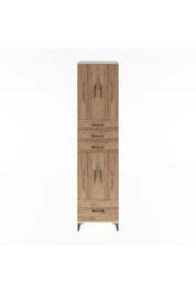 Hyperion Dolap 4 Raflı 4 Çekmeceli 4 Kapaklı 60x44x243 Aytaşı-Çam