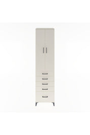 Hyperion Dolap 4 Raflı 5 Çekmeceli 2 Kapaklı 60x44x243 Aytaşı-Aytaşı