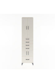 Hyperion Dolap 4 Raflı 5 Çekmeceli 4 Kapaklı 60x44x243 Aytaşı-Aytaşı