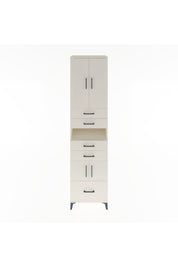 Hyperion Dolap 4 Raflı 5 Çekmeceli 4 Kapaklı 60x44x243 Aytaşı-Aytaşı