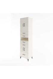 Hyperion Dolap 4 Raflı 5 Çekmeceli 4 Kapaklı 60x44x243 Aytaşı-Aytaşı