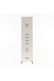 Hyperion Dolap 4 Raflı 5 Çekmeceli 4 Kapaklı 60x44x243 Aytaşı-Aytaşı