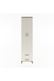 Hyperion Dolap 5 Raflı 2 Çekmeceli 2 Kapaklı 60x44x243 Çam-Aytaşı