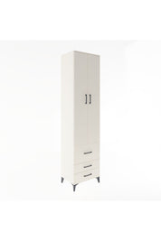 Hyperion Dolap 5 Raflı 3 Çekmeceli 2 Kapaklı 60x44x243 Aytaşı-Aytaşı