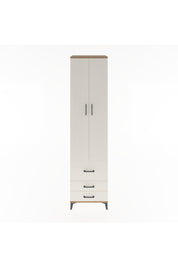 Hyperion Dolap 5 Raflı 3 Çekmeceli 2 Kapaklı 60x44x243 Çam-Aytaşı