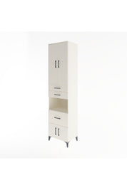 Hyperion Dolap 4 Raflı 3 Çekmeceli 4 Kapaklı 60x44x243 Aytaşı-Aytaşı