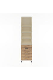 Hyperion Dolap 4 Raflı 4 Çekmeceli 60x44x243 Aytaşı-Çam