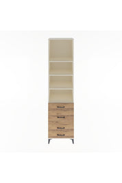 Hyperion Dolap 4 Raflı 4 Çekmeceli 60x44x243 Aytaşı-Çam