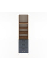 Hyperion Dolap 4 Raflı 4 Çekmeceli 60x44x243