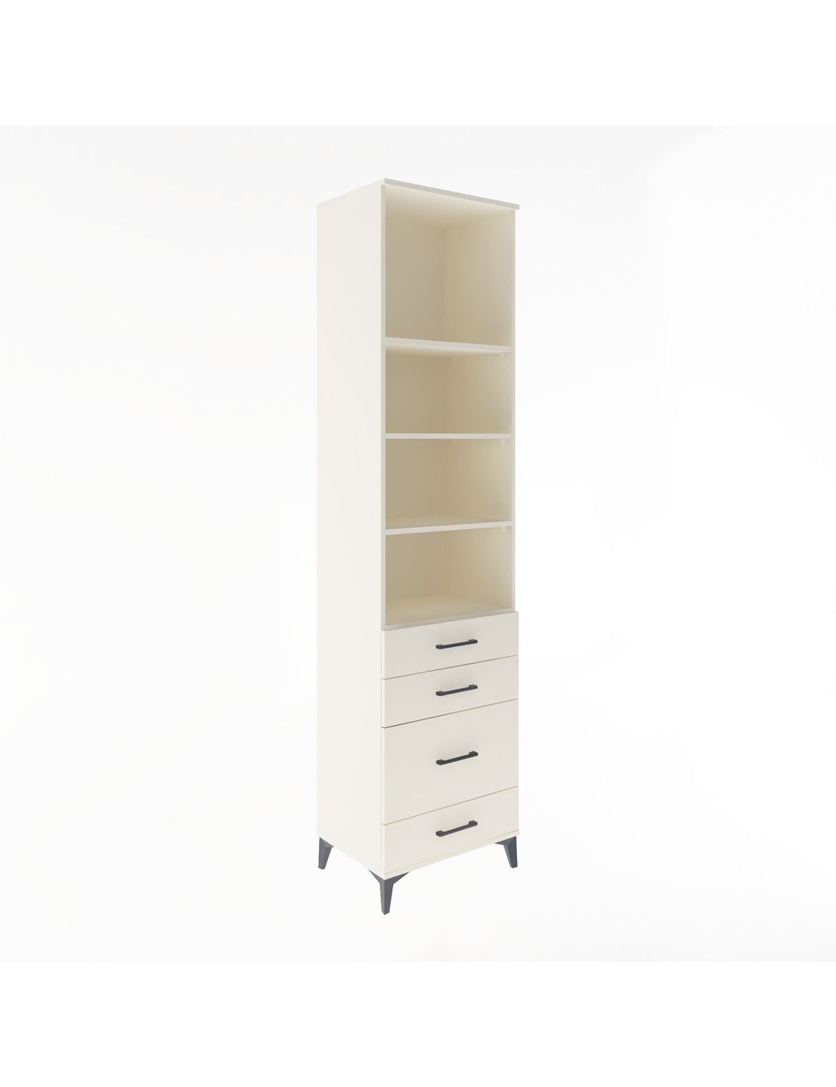 Hyperion Dolap 4 Raflı 4 Çekmeceli 60x44x243 Aytaşı-Aytaşı