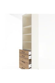 Hyperion Dolap 4 Raflı 4 Çekmeceli 60x44x243 Aytaşı-Çam