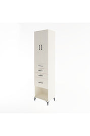 Hyperion Dolap 3 Raflı 4 Çekmeceli 2 Kapaklı 60x44x243 Aytaşı-Aytaşı