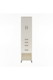 Hyperion Dolap 3 Raflı 4 Çekmeceli 2 Kapaklı 60x44x243 Aytaşı-Aytaşı