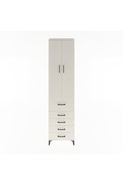 Hyperion Dolap 4 Raflı 5 Çekmeceli 2 Kapaklı 60x44x243 Aytaşı-Aytaşı