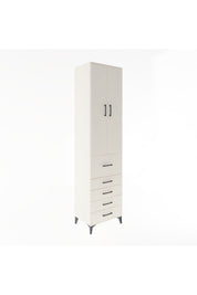 Hyperion Dolap 4 Raflı 5 Çekmeceli 2 Kapaklı 60x44x243 Aytaşı-Aytaşı