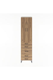 Hyperion Dolap 4 Raflı 5 Çekmeceli 2 Kapaklı 60x44x243 Aytaşı-Çam