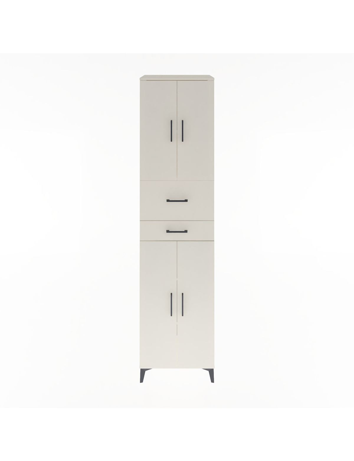 Hyperion Dolap 4 Raflı 2 Çekmeceli 4 Kapaklı 60x44x243 Aytaşı-Aytaşı