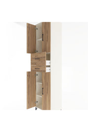 Hyperion Dolap 4 Raflı 2 Çekmeceli 4 Kapaklı 60x44x243 Aytaşı-Çam