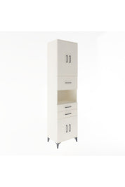 Hyperion Dolap 3 Raflı 3 Çekmeceli 4 Kapaklı 60x44x243 Aytaşı-Aytaşı