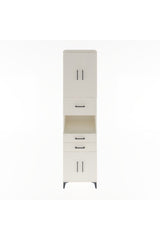 Hyperion Dolap 3 Raflı 3 Çekmeceli 4 Kapaklı 60x44x243
