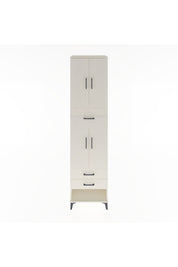 Hyperion Dolap 3 Raflı 3 Çekmeceli 4 Kapaklı 60x44x243 Aytaşı-Aytaşı