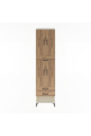 Hyperion Dolap 3 Raflı 3 Çekmeceli 4 Kapaklı 60x44x243 Aytaşı-Çam