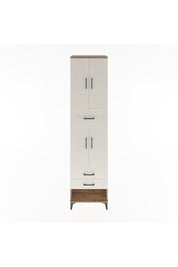 Hyperion Dolap 3 Raflı 3 Çekmeceli 4 Kapaklı 60x44x243 Çam-Aytaşı