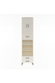 Hyperion Dolap 5 Raflı 3 Çekmeceli 2 Kapaklı 60x44x243 Aytaşı-Aytaşı