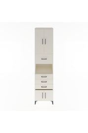 Hyperion Dolap 3 Raflı 4 Çekmeceli 4 Kapaklı 60x44x243 Aytaşı-Aytaşı