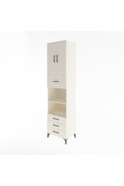 Hyperion Dolap 4 Raflı 4 Çekmeceli 2 Kapaklı 60x44x243 Aytaşı-Aytaşı