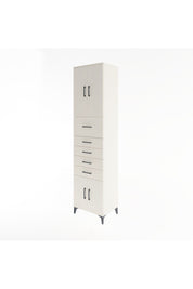 Hyperion Dolap 2 Raflı 5 Çekmeceli 4 Kapaklı 60x44x243 Aytaşı-Aytaşı