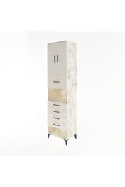 Hyperion Dolap 3 Raflı 5 Çekmeceli 2 Kapaklı 60x44x243 Aytaşı-Aytaşı