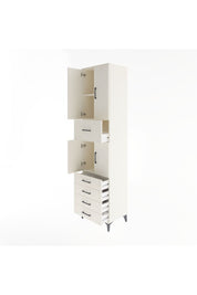 Hyperion Dolap 3 Raflı 5 Çekmeceli 4 Kapaklı 60x44x243 Aytaşı-Aytaşı