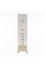 Hyperion Dolap 2 Raflı 6 Çekmeceli 2 Kapaklı 60x44x243 Aytaşı-Aytaşı