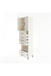 Hyperion Dolap 3 Raflı 6 Çekmeceli 2 Kapaklı 60x44x243 Aytaşı-Aytaşı