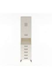 Hyperion Dolap 3 Raflı 6 Çekmeceli 2 Kapaklı 60x44x243 Aytaşı-Aytaşı