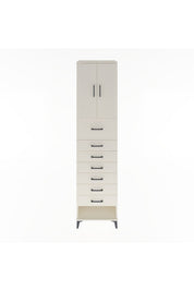 Hyperion Dolap 2 Raflı 7 Çekmeceli 2 Kapaklı 60x44x243 - S65M048V1B