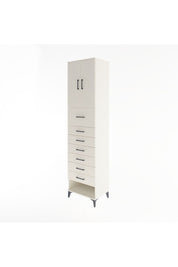 Hyperion Dolap 2 Raflı 7 Çekmeceli 2 Kapaklı 60x44x243 Aytaşı-Aytaşı